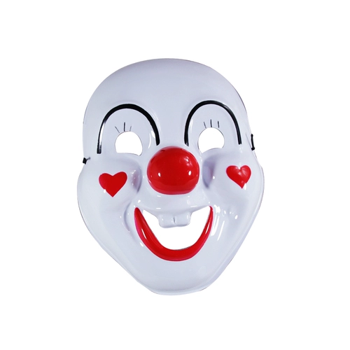 Party Clown Happy Mask Hip -Hop v -Line Magic Performance Caveriving Healing Douyin Live Makeup Ball