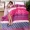 Falais quilt cover mùa đông dày flannel sang trọng đám cưới lớn màu đỏ duy nhất đôi san hô chăn duy nhất - Quilt Covers