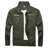 Сварная рабочая одежда для мужских топов. Одиночный кусок хлопковой холст против масштабной пружины и осенней рабочей одежды.