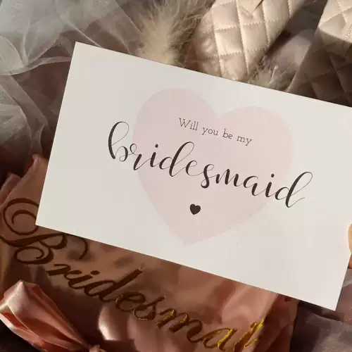 Ваш Forever Exclusive Designs ins Подружка невесты приглашения для подружки невесты Best Man с благодарностью