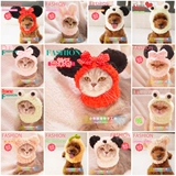 Бесплатная доставка Xiaonian Cake Pure Petsmade Pets Yingxia Dog Cat Wool New Year Apple Pineapple Head Hat Hate