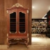Eremite ẩn dật danh tiếng EWE500 Pháp tùy chỉnh gỗ nghệ thuật rượu làm mát nhiệt tủ rượu vang tủ rượu