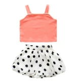 Штаны, майка, комплект, летний жилет для раннего возраста, 2020, в западном стиле