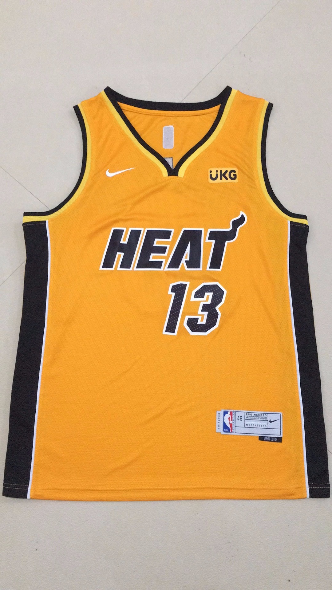 Heat New 13 Adebayor Award EditionThe heat No. 3 Wade Jersey men and women Basketball clothes No.22 Butler Jersey City Edition Basketball clothes vest