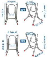 Trọng lượng nhẹ và đơn giản gấp chân khung vuông cao chân đồ nội thất cũ không gian đồ nội thất dài bàn đầu bảng - FnB Furniture ban ghe ca phe