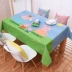 Trẻ em phim hoạt hình của bàn vải khăn trải bàn dễ thương màu hồng lợn peggy mẫu giáo vải khăn trải bàn khăn trải bàn khăn trải bàn vintage Khăn trải bàn