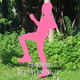 Спортивная тема из стекловолокна, мультфильм, бег, абстрактные спортивные фигуры, силуэт, люди, скульптура, двор, ландшафтное украшение, настройка