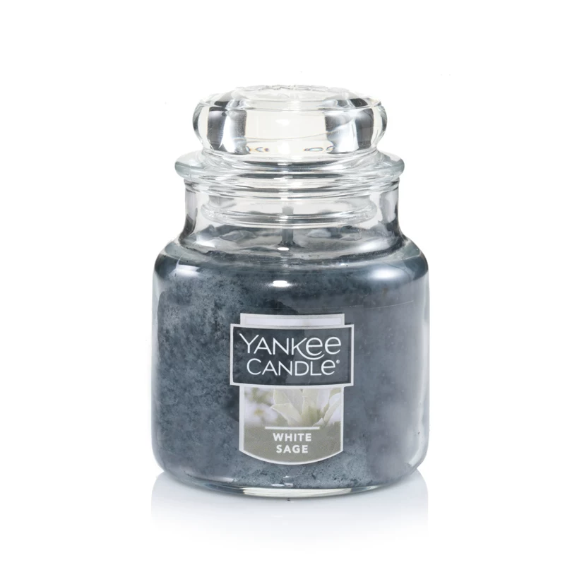 Ароматизированная свеча в банке Yankee Candle импортирована, декоративная спальня, ароматерапия в подарок, 104 г (13×9×11 см)