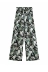 Úc thích hợp in hoa retro thun thun dây rút quần thẳng 2019 nữ mới cao eo thon - Cộng với kích thước quần áo Cộng với kích thước quần áo