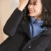 [298 nhân dân tệ mới] xuống áo khoác nữ đoạn ngắn 2018 mùa đông mới thời trang áo trùm đầu dày áo ấm dày - Xuống áo khoác