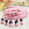 5 pink cherry blossom dolls+pink leading rope