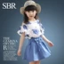 Cô gái ăn mặc mùa hè váy công chúa váy 2018 trẻ em nữ quần áo cô gái Hàn Quốc phiên bản của trẻ em mùa hè trẻ em quần áo bánh váy