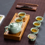 Ru kiln чайная чашка личная чашка керамика цементная чашка Ge kiln xiaoga маленькая чайная чашка Мастер чашка кунг -фу чайная сталь дом