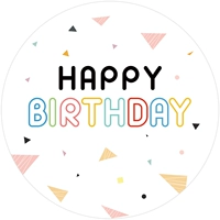 Геометрический паттерн универсальный плакат HB