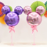 Детский день рождения, композиция из воздушных шаров, детское полнолуние, сто дней, торговый центр, украшение отеля, стол, плавающая колонка с Микки, украшение для рабочего стола