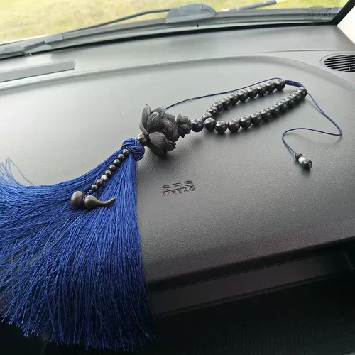 Оригинальная подвеска из сандалового дерева ручной работы для машины, декор, резной зеркало заднего вида, «сделай сам»