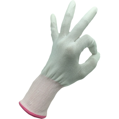 Полиуретановые антистатические нейлоновые электронные перчатки без пыли