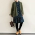 Suji Ange giản dị tops văn học retro loose len cardigan phụ nữ áo len áo 2018 mùa thu mới Áo len
