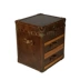 Han Zi Mỹ da retro hộp lưu trữ hộp lưu trữ sofa bên cà phê vài hộp da bò hộp đầu giường đơn giản - Cái hộp Cái hộp