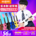 Quà tặng năm mới chất lượng cao cho bé 21 inch nhạc cụ guitar Ukuleli nhạc đồ chơi bằng gỗ nhỏ đồ chơi thông minh cho bé Đồ chơi âm nhạc / nhạc cụ Chirldren