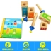 Giáo dục sớm Dream Castle 48 tắt tư duy logic lý luận đào tạo khối gỗ quà tặng đồ chơi thông minh cho trẻ em - Đồ chơi IQ