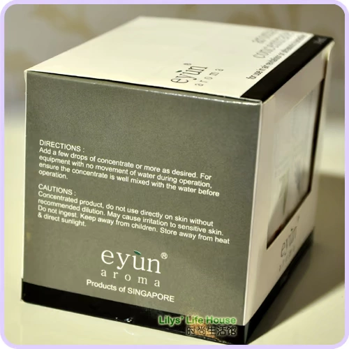 Eyun ion âm không khí tươi khuếch tán độ ẩm hương thơm đèn lò nước hòa tan 100ml tinh dầu hương liệu - Sản phẩm hương liệu