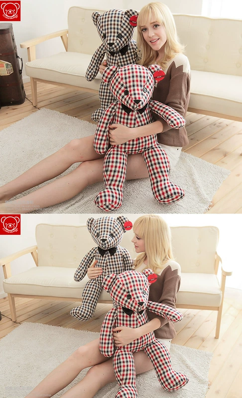 [Nổi Rồng _ Lưới Teddy Bear] Plush Vải Đồ Chơi Doll Doll Lớn Dễ Thương Ragdoll xe đồ chơi trẻ em cao cấp