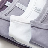 Хлопковая шерстяная базовая футболка для влюбленных