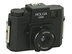 LOMO camera Holga 120N rò rỉ ánh sáng thạc sĩ nhựa màu đen ống kính nhựa có thể được kết nối với màu flash máy ảnh retro LOMO
