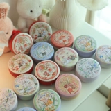 Алиса Dreamwim свадебная тема свадебная тема кролика круглая коробка Happy Sugar Box Creative Iron Box Candy Wedding Powder