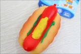 Pet Toy Soleil/Qianyu's Dog's Interactive Fun Fun Sound Sound Rubber Hot Dog Bag V1010 Укусы