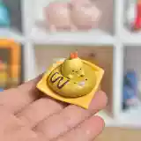 Игра с едой, мультяшный пончик, кукла, подвеска