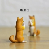 Подлинная молитва молитвы с массовой грузовой молитвой, благословение Akita Puppy Puppy Dog Dog Модель модели моделирования животных украшения