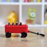 Маленький прицеп, игрушечная машина, игра с едой, кола