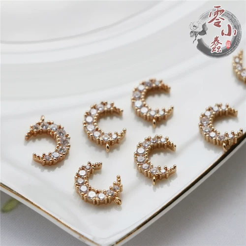 Цирконий, медная подвеска, китайская шпилька ручной работы, микроинкрустация, 11mm