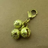 Латунный колокольчик, брелок, пряжка, подвеска, ручка, браслет на ногу, аксессуар, «сделай сам»