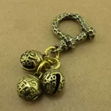 Латунный колокольчик, брелок, пряжка, подвеска, ручка, браслет на ногу, аксессуар, «сделай сам»