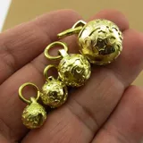 Латунный колокольчик, брелок, пряжка, подвеска, ручка, браслет на ногу, аксессуар, «сделай сам»