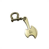 Латунный брелок из нержавеющей стали, пряжка, подвеска, ожерелье, декор