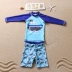 Quần áo bơi trẻ em Nam bé dài tay áo kem chống nắng Nhanh chóng làm khô trẻ em trung học sinh viên Hàn Quốc Boy Beach Resort Spa Swimwear