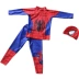 Trẻ em Áo Tắm Trai Chia Dài Tay Áo Quần Spider-Man Áo Tắm Cậu Bé Sinh Viên Lớn Nhanh Chóng làm khô Kem Chống Nắng Ấm áo tắm cho bé Bộ đồ bơi của Kid