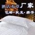 Khách sạn bộ đồ giường khách sạn bán buôn giải phóng mặt bằng bông cotton mã hóa màu trắng dày duy nhất áo gối áo gối