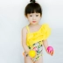 Xu hướng Hàn Quốc áo tắm cho bé gái công chúa dính liền với áo chống nắng kỳ nghỉ áo tắm cho bé - Bộ đồ bơi của Kid