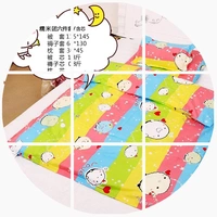 Nursery chăn bông ba mảnh giấc ngủ ngắn với lõi Four Seasons trẻ em phù hợp với Liu Jiantao đặc biệt Bộ đồ giường nhập học - Bộ đồ giường trẻ em 	mẫu chăn ga cho bé trai	