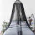 Màu đen gợi cảm trần nhà lưới công chúa mái vòm lưới chống muỗi giường 幔 1,5 m giường sinh viên giường đơn lắp đặt miễn phí