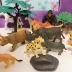 Sư tử hổ hươu cao cổ nhện bọ cạp côn trùng cảnh đồ chơi mô hình búp bê khuyến khích cho trẻ em xem anh em động vật - Khác
