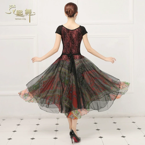 Летнее платье, мини-юбка, шифоновая длинная юбка, танцующая спортивная одежда, короткий рукав, большой размер