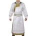 Của nam giới quần áo Mông Cổ truyền thống Mông Cổ robe thiểu số trang phục múa áo choàng Xiangyun của nam giới quần áo Mông Cổ áo nam Trang phục dân tộc