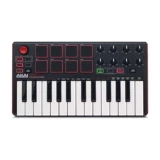 Akai Mpk Mini Mk2 25 Ключ MIDI -клавишная клавиатура Контроллер подушки и портативный Mini