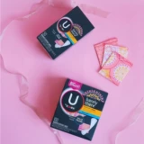 Spot American High -Clean Silk Cushion Ultra -Thin Hidden 100 Таблетки стандартной длинной хлопковой мягкой независимой установки Kotex не -Trace Pads